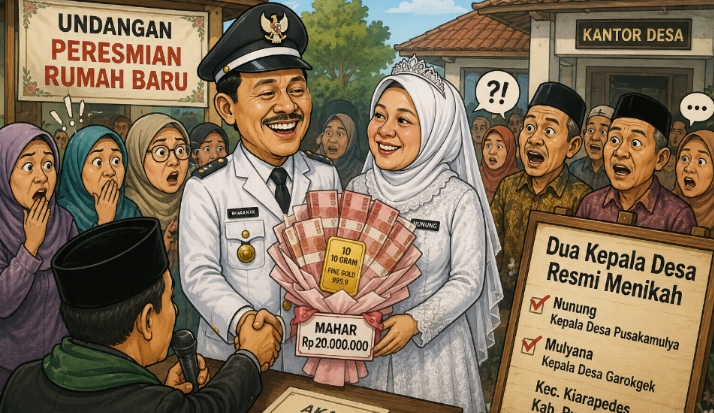 Berawal Isu, Berujung Akad Nikah: Nunung dan Mulyana Resmi Menikah